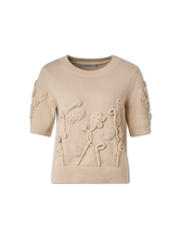 Image sur T-shirt en coton biologique tricoté