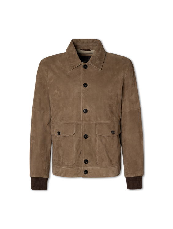 Bild von Blouson aus Veloursleder MANFREDO
