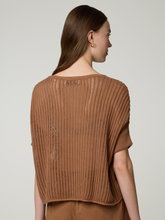 Bild von Strickshirt aus Lochstrick