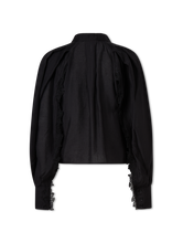 Bild von Bluse mit Spitzenbesatz