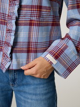 Image sur Chemisier en flanelle de coton