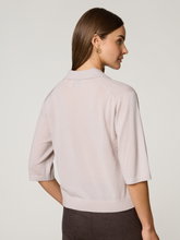 Bild von Strickpoloshirt aus Schurwolle