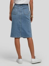 Bild von Jeansjupe mit Schlitz