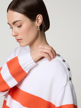 Image sur Pull en maille avec coton