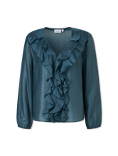 Bild von Bluse mit Rüschen