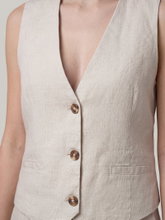 Image sur Gilet en lin