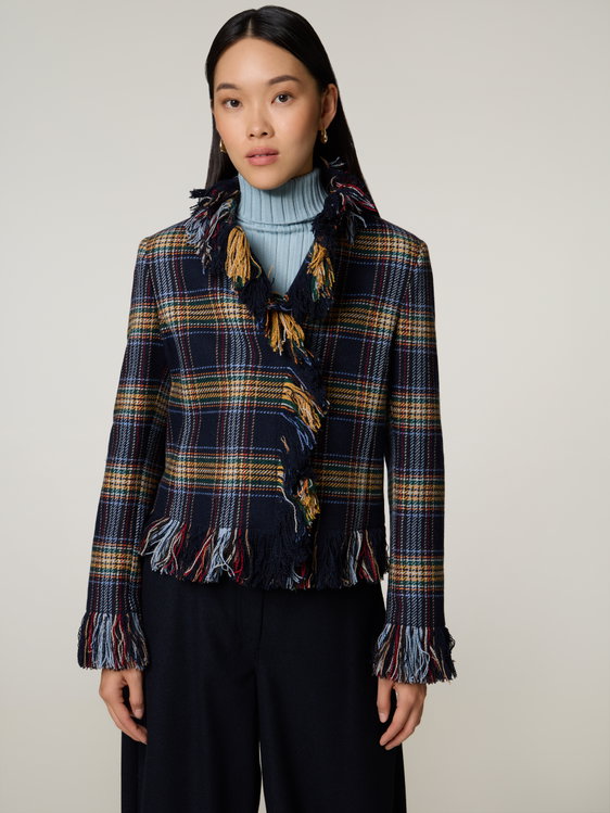 Bild von Tweedjacke mit Wolle