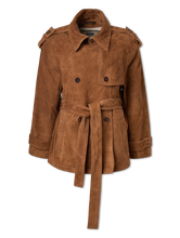 Bild von Trenchjacke aus Wildleder PENLEY