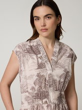Image sur Midikleid mit Print CIELVINO