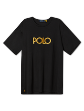 Bild von T-Shirt mit Logo-Schriftzug