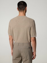 Bild von Strickshirt mit Leinen