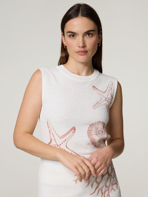 Bild von Stricktop mit Print