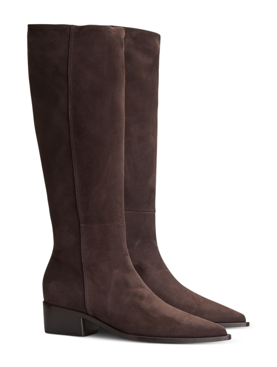 Bild von Stiefel aus Veloursleder ESLISE
