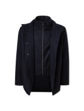 Bild von Wolljacke mit Blende
