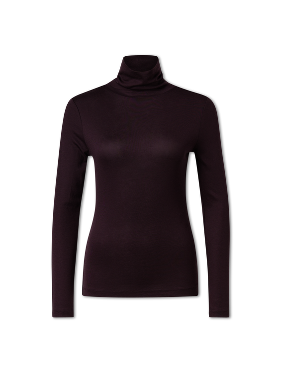 Bild von Langarmshirt mit Rollkragen