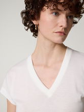 Image sur Pull en maille à col en V