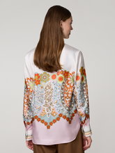 Bild von Seidenbluse mit Blumenprint