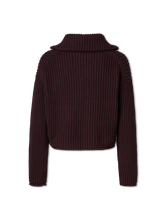 Bild von Strickjacke aus Grobstrick