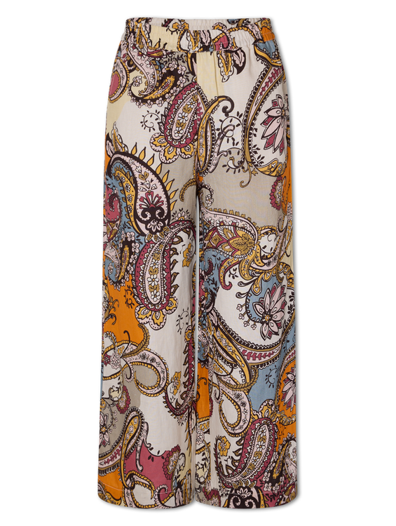 Bild von Leinenhose mit Print