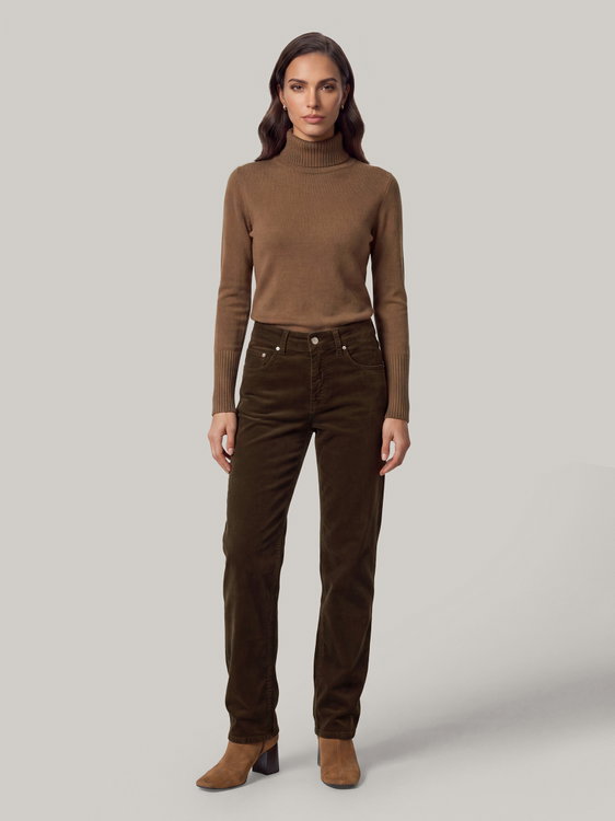 Image sur Pantalon en velours côtelé GINI