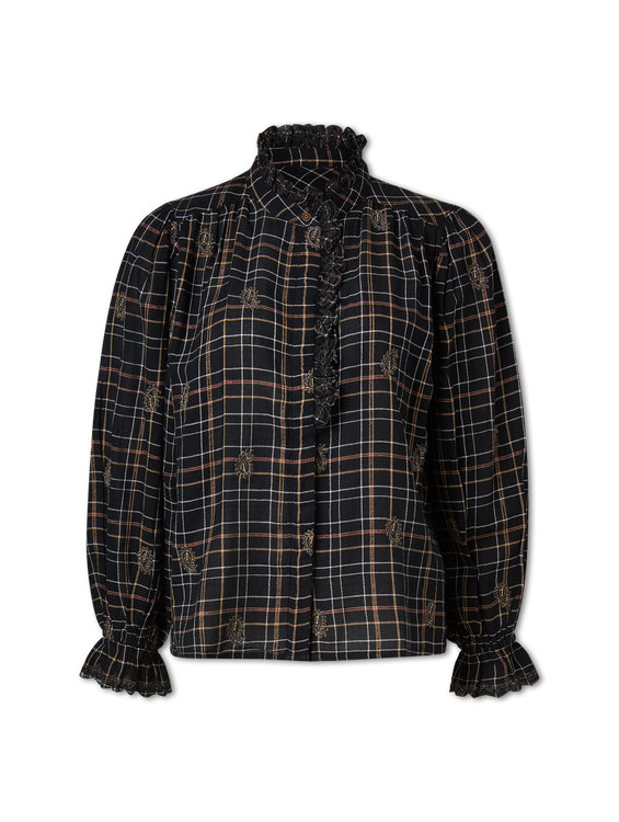 Bild von Bluse mit Stickereien COCO