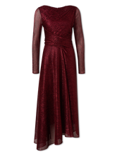 Bild von Cocktailkleid aus Metallic-Voile