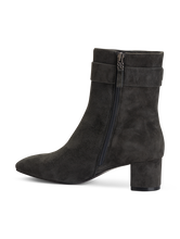 Image sur Bottines en cuir velours