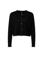 Bild von Strickjacke mit Rüschen