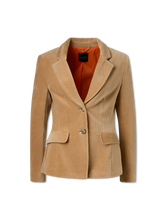 Image sur Blazer en velours côtelé