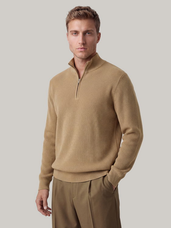 Bild von Strickpullover im Slim Fit