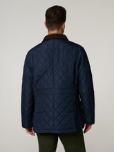 Bild von Steppjacke mit Cordkragen
