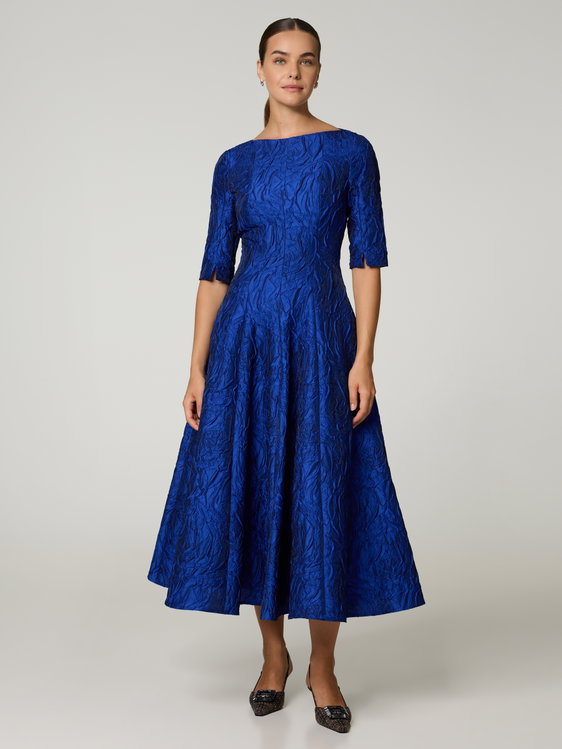 Image sur Robe de soirée en jacquard