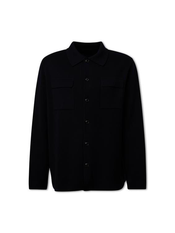 Bild von Overshirt aus Merinowolle