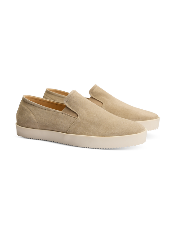 Bild von Slipper aus Veloursleder