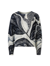 Image sur Pull en maille fine avec laine