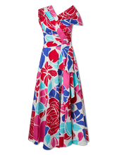 Image sur Robe de cocktail à imprimé intégral