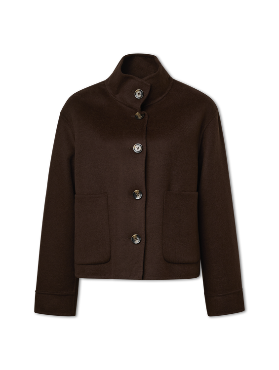 Image sur Veste en tissu double face
