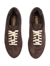 Image sur Baskets en cuir suédé