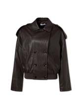 Image sur Veste en simili cuir