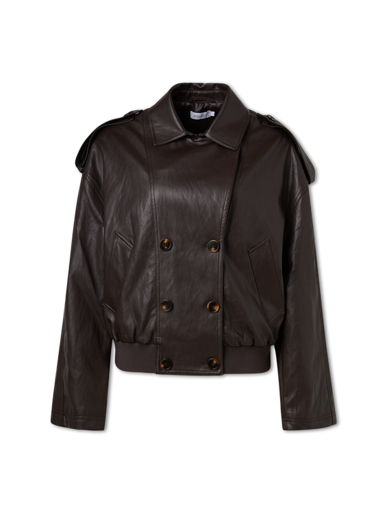Image sur Veste en simili cuir