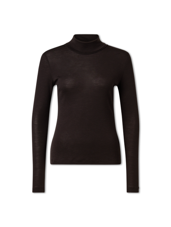 Bild von Rollkragenshirt aus Wolle