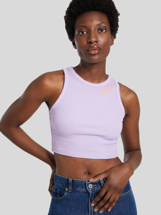 Bild von Cropped Tanktop