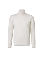Image sur Pull à col roulé en laine mérinos