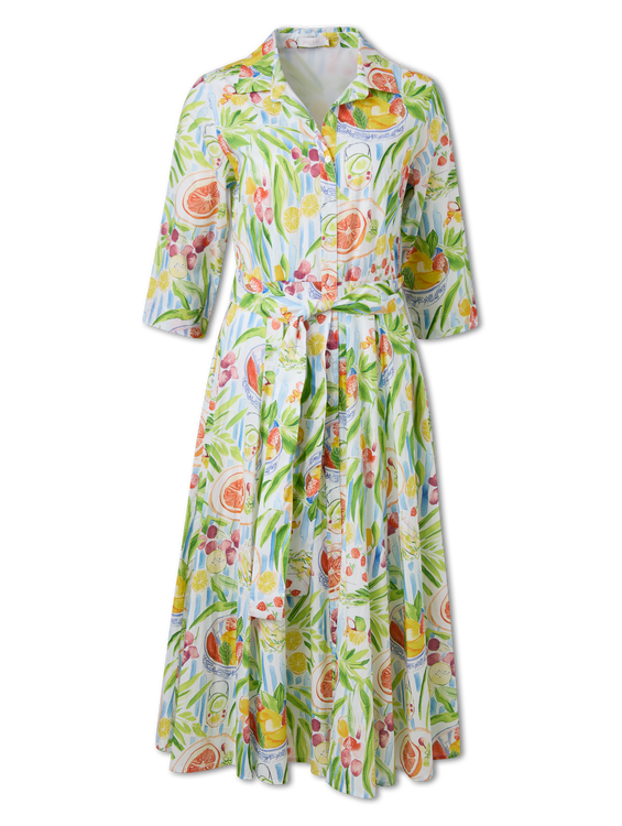 Image sur Robe chemisier à imprimé intégral