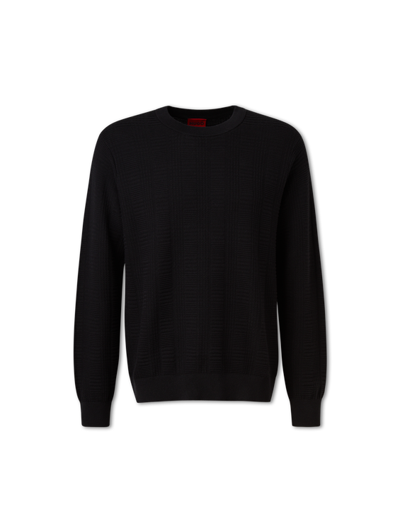 Image sur Pull en maille de coton SIMOH