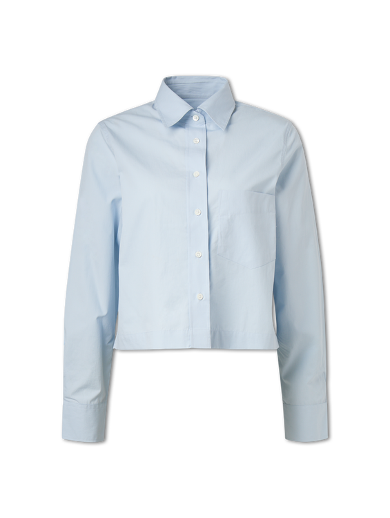 Bild von Hemdbluse im Cropped Fit