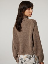 Image sur Pull tricoté en laine mélangée