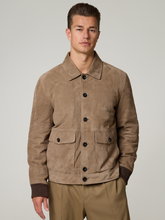 Image sur Blouson en cuir velours MANFREDO