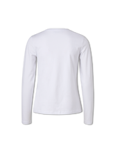 Image sur T-shirt à manches longues avec imprimé chat