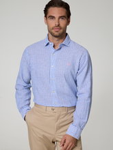 Image sur Chemise en coupe sur mesure en lin